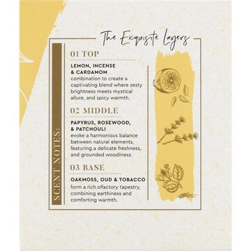 ZenZone Soy Blend Candle Zesty Citrus & Oud 260g