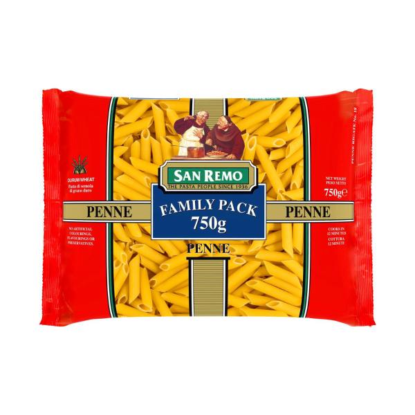 SAN REMO  PASTA:NO 18 PENNE:.:750 GRAM