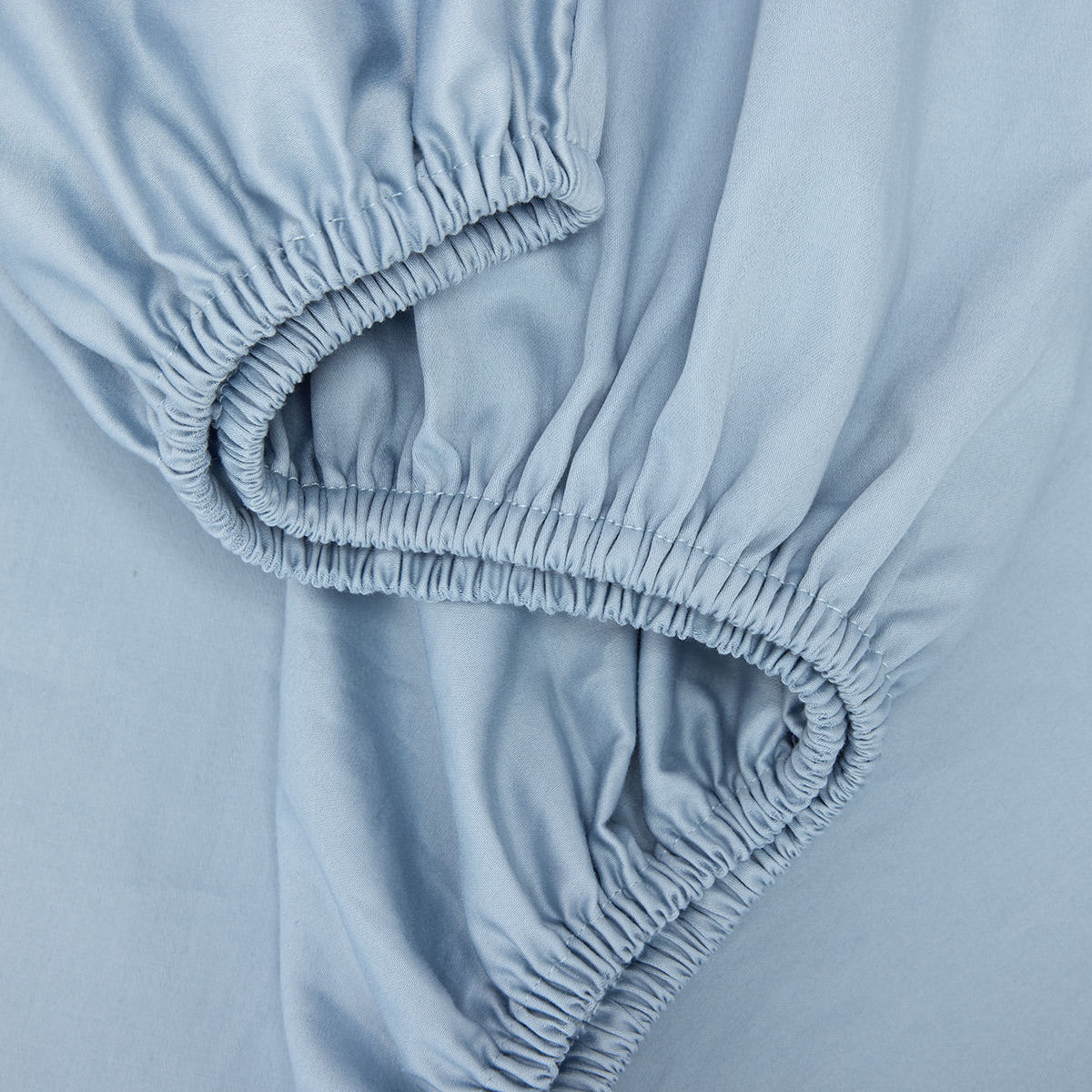 500 Thread Count Australian Grown Cotton Sheet Set - Queen Bed, Blue
