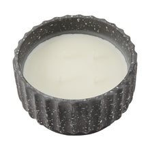 Caramel & Vanilla Black Terrazzo Wave Candle