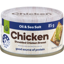 Woolworths Shredded Chicken Breast Oil & Sea Salt 85g