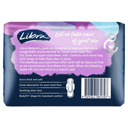 Libra Maternity Extra Long Pads - 10 Pack