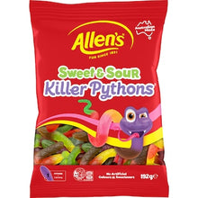 Allen's Sweet & Sour Killer Pythons Lollies 192g
