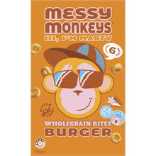 Messy Monkeys Wholegrain Burger Bites 120g