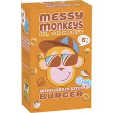 Messy Monkeys Wholegrain Burger Bites 120g