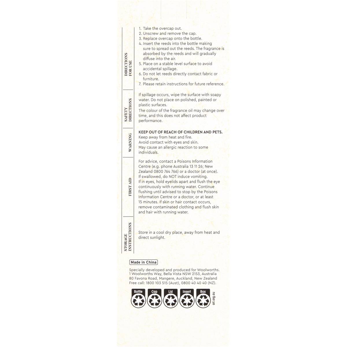 ZenZone Reed Diffuser Zesty Citrus & Oud 120mL