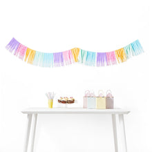 Pastel Streamer Garland