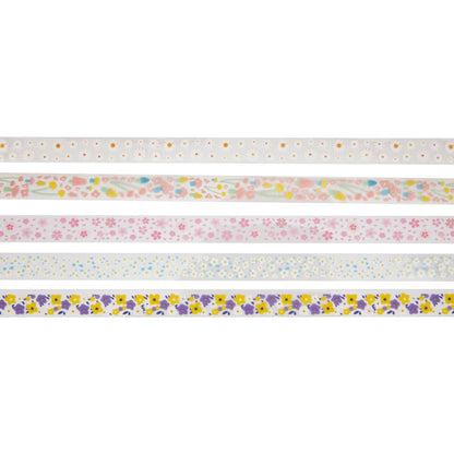 5 Pack Decorative Tapes - Floral