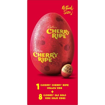 Cadbury Cherry Ripe Chocolate Easter Egg Gift Box 171g