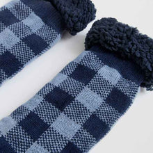 Sherpa Lined Knit Crew Socks