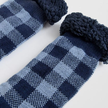 Sherpa Lined Knit Crew Socks