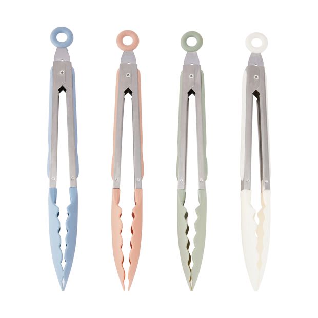 Coloured Nylon Tongs, Assorted - Anko
