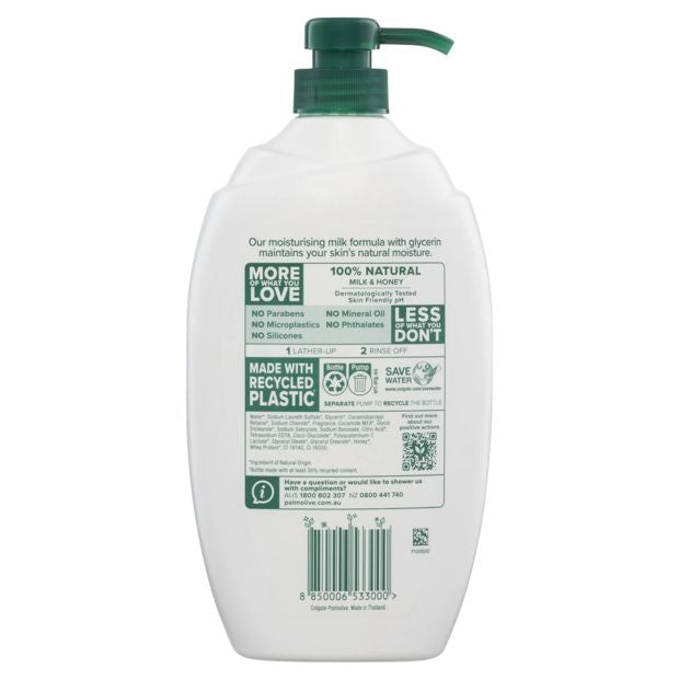 Palmolive Naturals Body Wash Milk & Honey - 1L