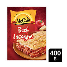 MCCAIN RED BOX TRAY:LASAGNA:.:400 GRAM