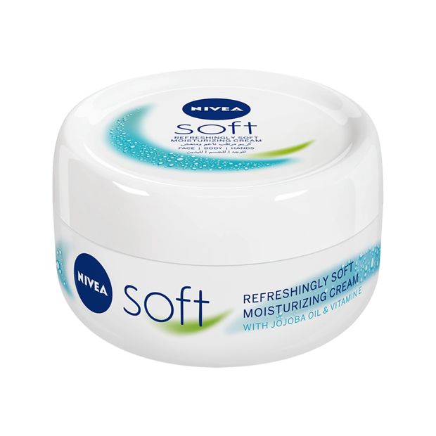 Nivea Soft Moisturising Cream 200ml - Vitamin E & Jojoba Oil