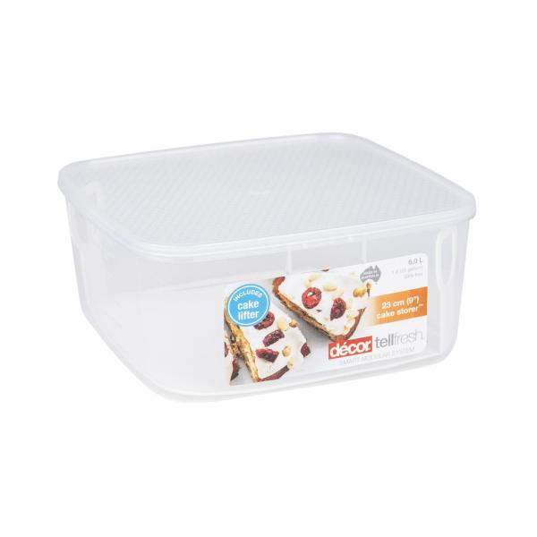 DECOR TELLFRESH CAKE STORER 6LITRE