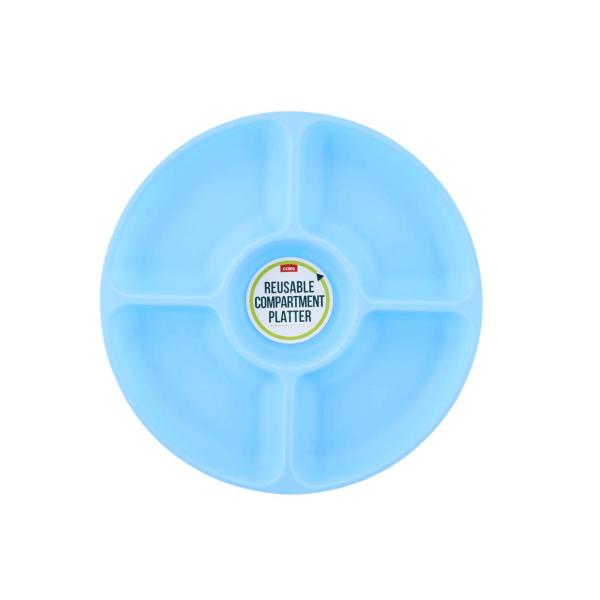 COLES REUSABLE COMPARTMENT PLATTER