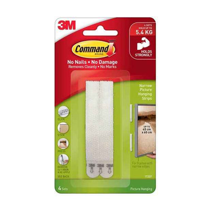 3M Command Picture Hanging Narrow Strips