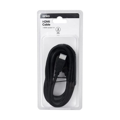 HDMI Cable, 3m  - Anko