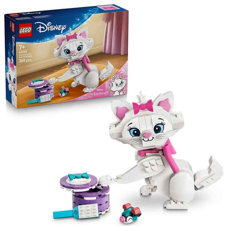 Articulated Toy Cat Building Set with Accessories