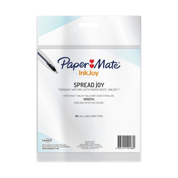 Paper Mate InkJoy Ballpoint Pens - 10 Pack