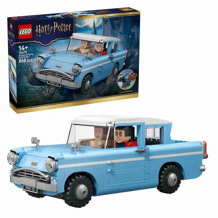 Flying Car Toy Building Set for Display and Play