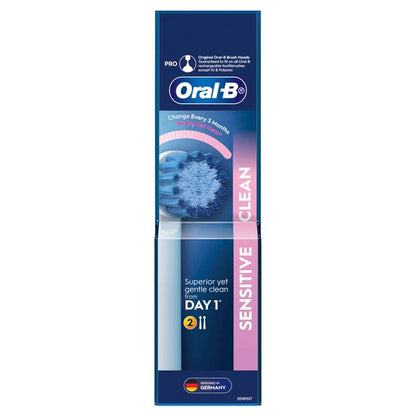 Oral-B Sensitive Clean Brush Heads - 2 Pack