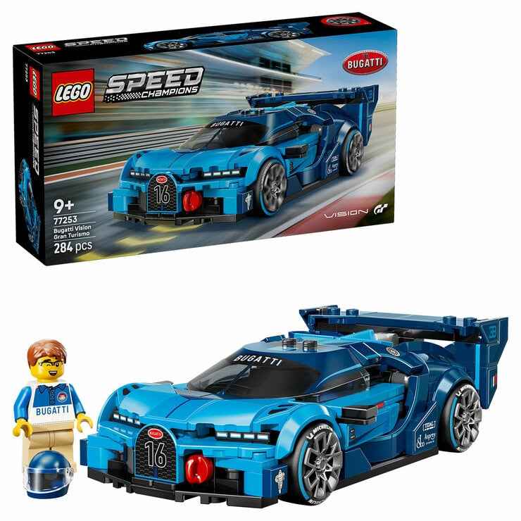 Hyper Sports Car Building Set - 284 Pieces