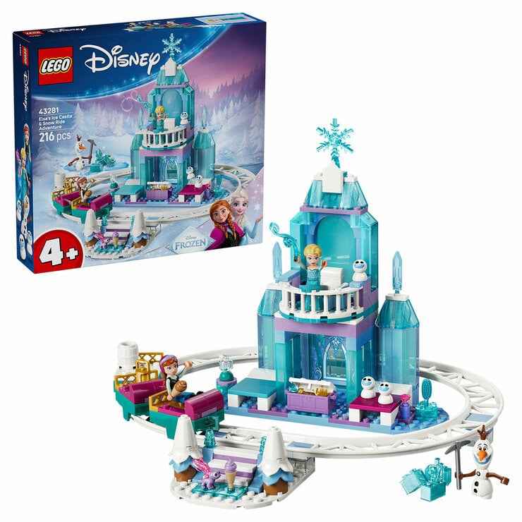 Castle and Sleigh Building Toy for Ages 4+
