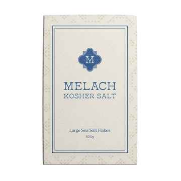 Melach Kosher Large Sea Salt Flakes 500g