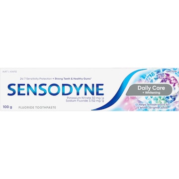 Sensodyne Daily Care & Whitening Sensitive Toothpaste 100g
