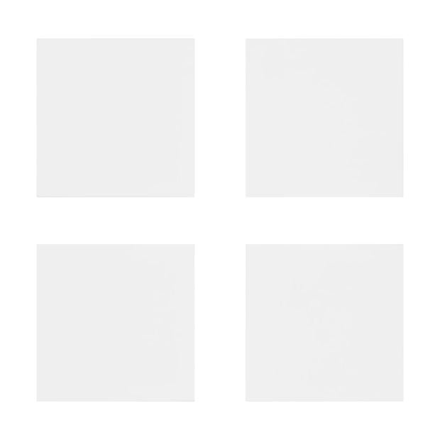 8" x 8" Stretch Canvas, 4 Pack - Anko