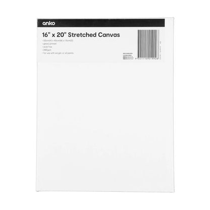 Stretch Canvas, 16" x 20" - Anko