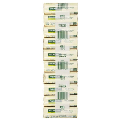 Palmolive Naturals Moisture Care Bar Soap, Milk & Honey - 10 Pack