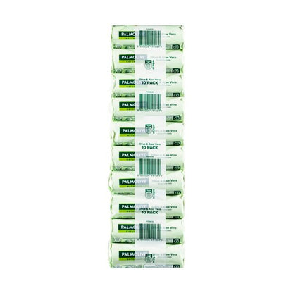 Palmolive Naturals Moisture Care Bar Soap, Olive & Aloe Vera - 10 Pack