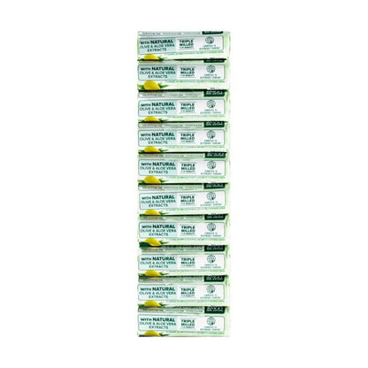 Palmolive Naturals Moisture Care Bar Soap, Olive & Aloe Vera - 10 Pack