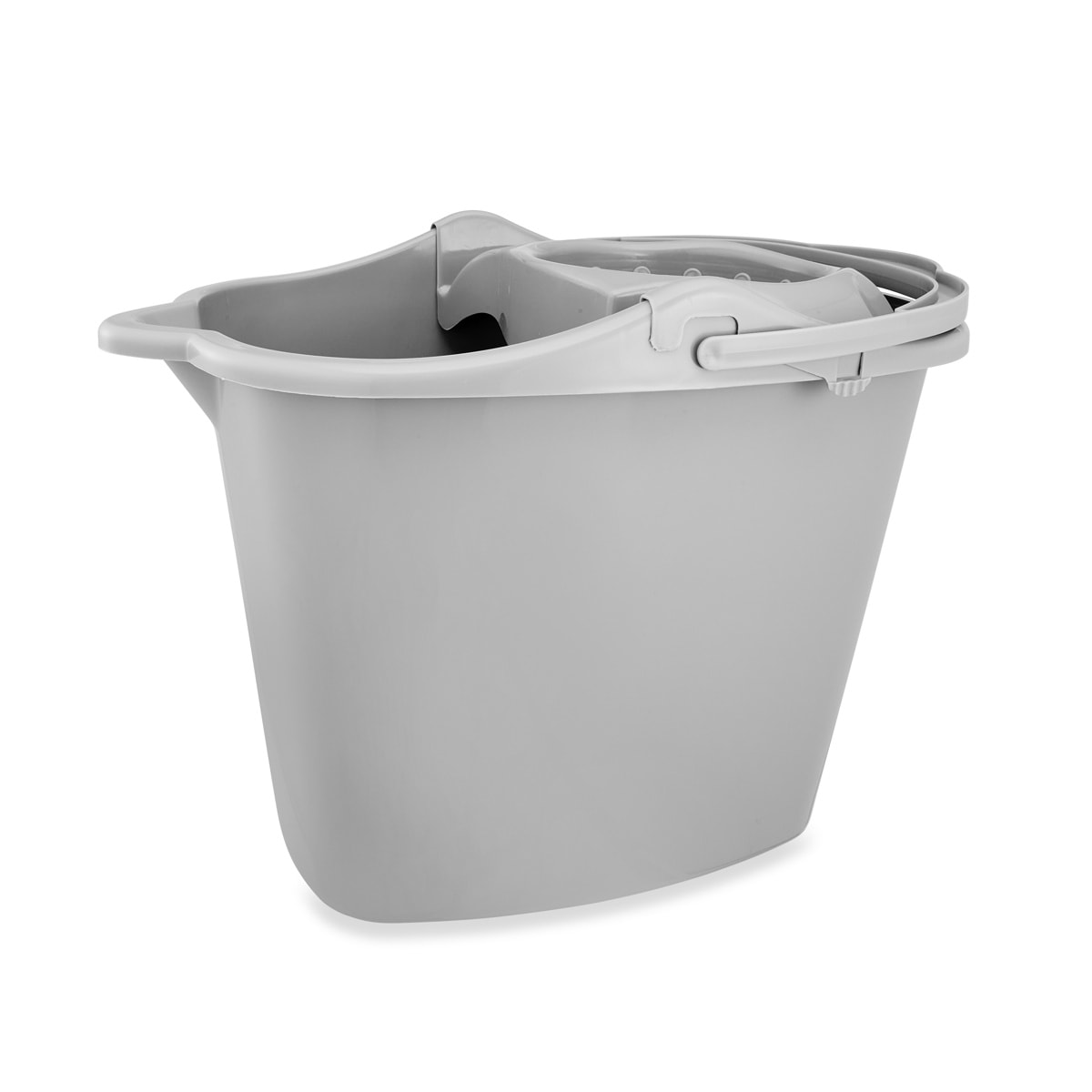 15L Bucket with Wringer - Grey