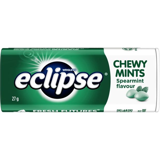 Wrigley's Eclipse Chewy Spearmint Mints - 27g