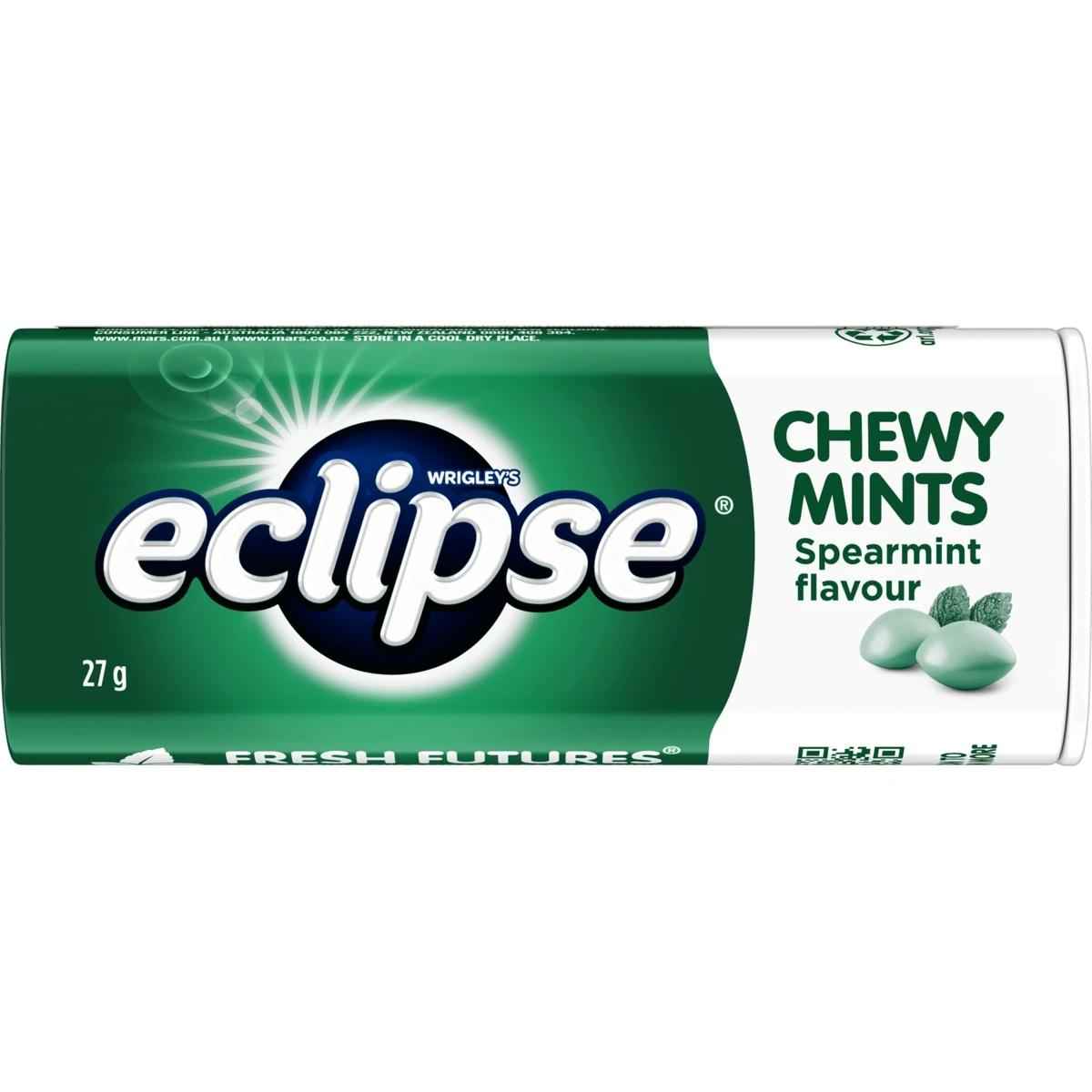 Wrigley's Eclipse Chewy Spearmint Mints 27g