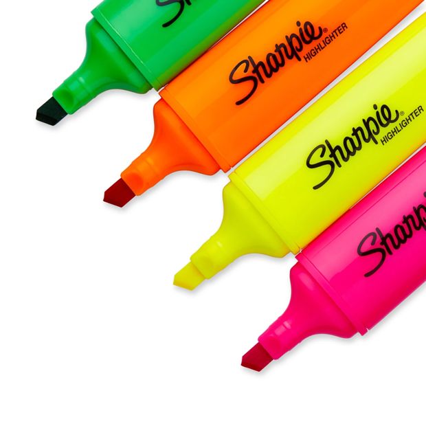 Sharpie Fluoro Highlighters - 4 Pack