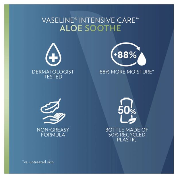 Vaseline Aloe Soothe Intensive Care Body Lotion - 400ml