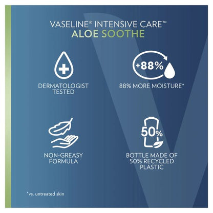 Vaseline Aloe Soothe Intensive Care Body Lotion - 400ml