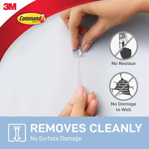 3M Command Decorating Clips - Clear