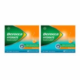 Berocca Hydrate Orange 2 x 40 Effervescent Tablets