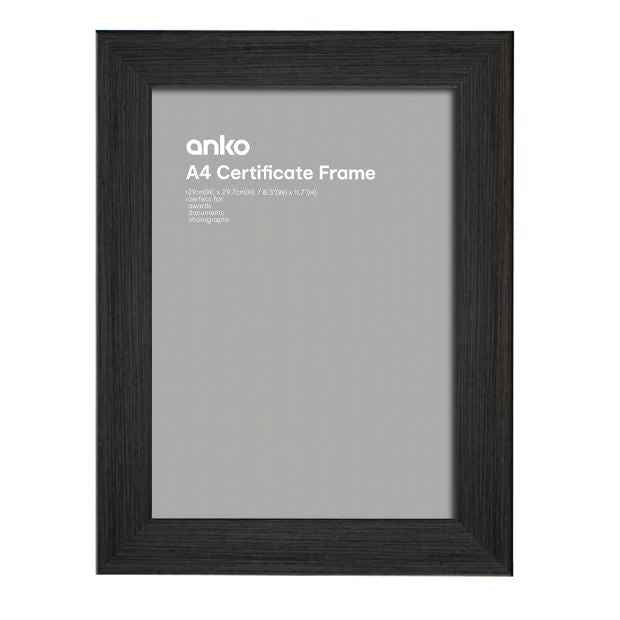 A4 Certificate Frame - Anko