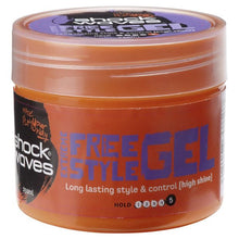 Shock Waves Hold Extreme Free Style Gel - 250ml