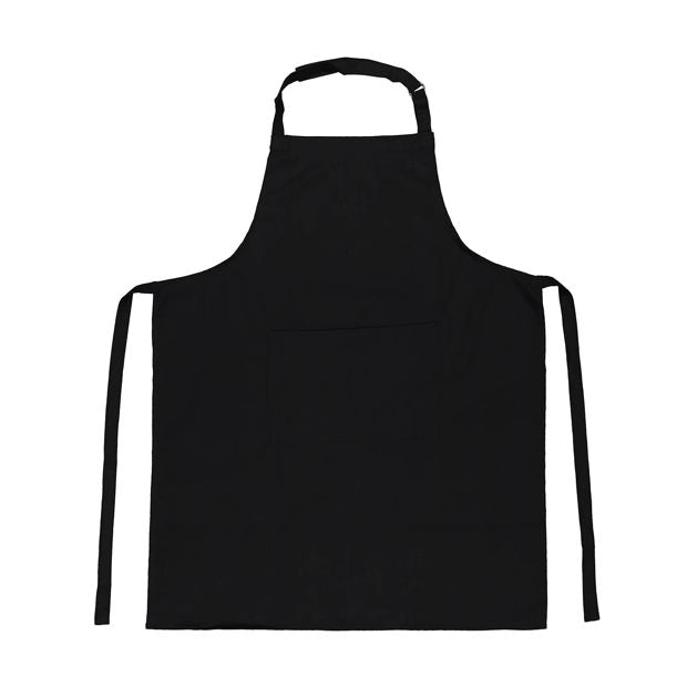 Black Cotton Apron  - Anko