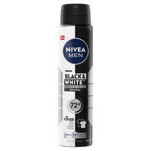Nivea Men Black & White Invisible Original Anti-Perspirant Aerosol Deodorant 250mL