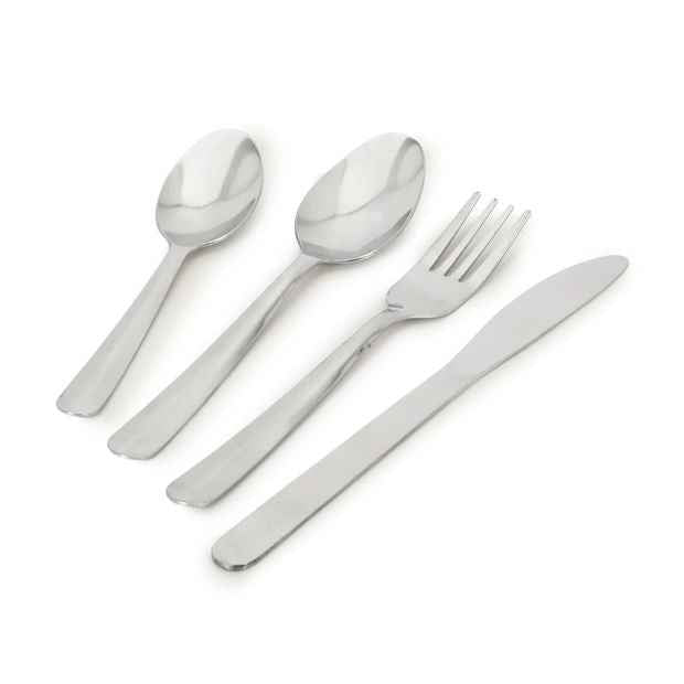 Stainless Steel Cutlery 16 Piece Set - Anko