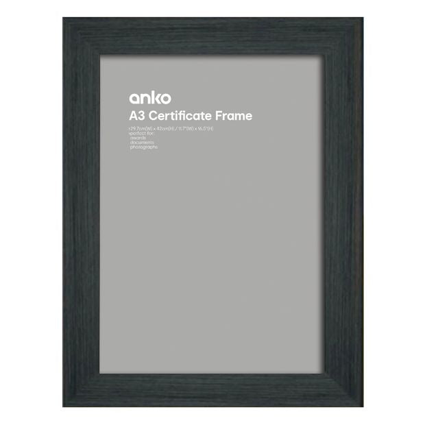 A3 Certificate Frame - Anko